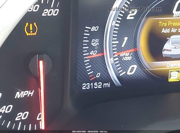 1G1YA2D76K5100105 2019 CHEVROLET CORVETTE Orange 