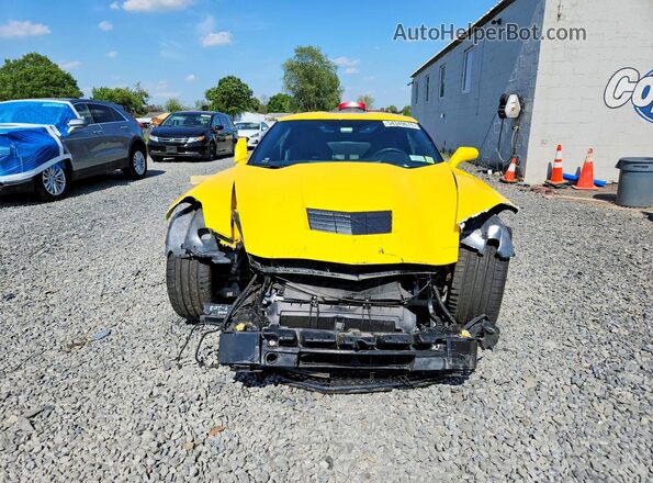 1G1YA2D77K5122467 2019 CHEVROLET CORVETTE Yellow Դիմացի տեսք
