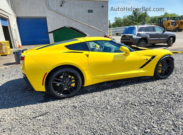 1G1YA2D77K5122467 2019 CHEVROLET CORVETTE Yellow Հետևի աջ