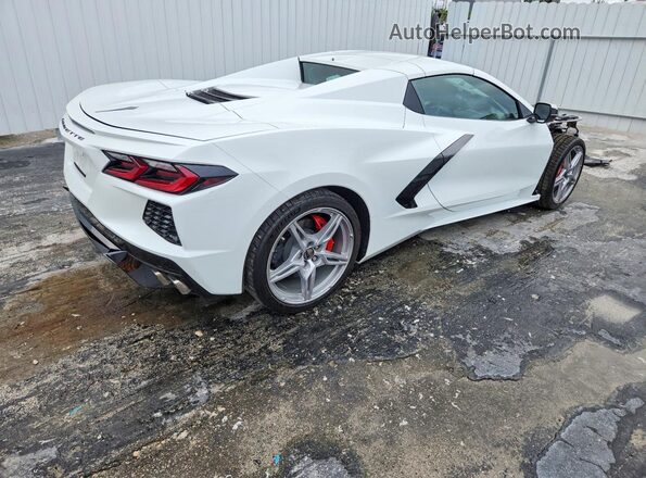 1G1YA3D41M5119983 2021 CHEVROLET CORVETTE White Задня права чверть