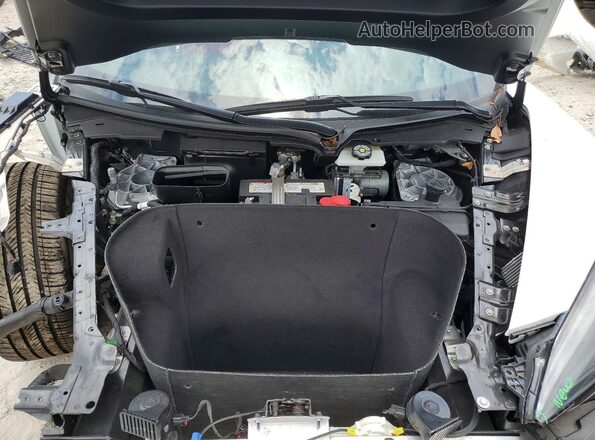 1G1YA3D41M5119983 2021 CHEVROLET CORVETTE White Вид задньої частини салону