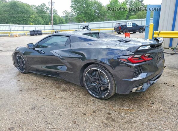 1G1YA3D43N5113829 2022 CHEVROLET CORVETTE Черный Задняя левая четверть