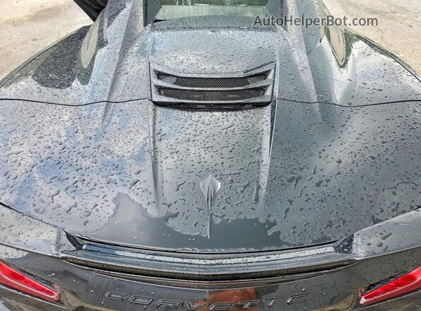 1G1YA3D43N5113829 2022 CHEVROLET CORVETTE Черный Вид задней части салона
