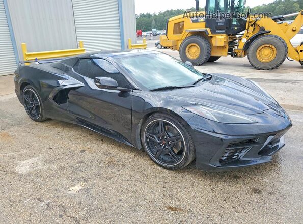 1G1YA3D43N5113829 2022 CHEVROLET CORVETTE Черный Передняя правая четверть