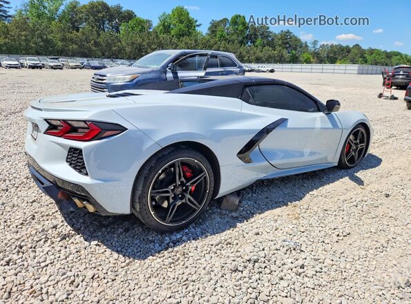 1G1YA3D44M5114518 2021 CHEVROLET CORVETTE Серый Задняя правая четверть