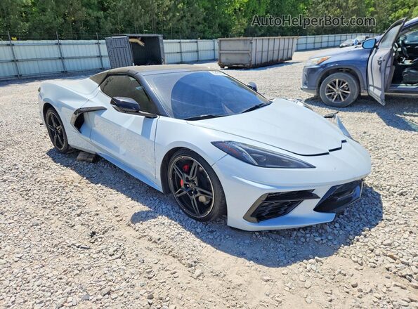 1G1YA3D44M5114518 2021 CHEVROLET CORVETTE Серый Передняя правая четверть