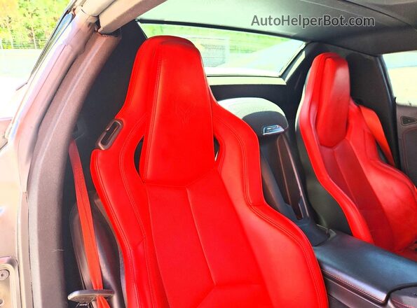 1G1YA3D44M5114518 2021 CHEVROLET CORVETTE Серый Вид задних сидений