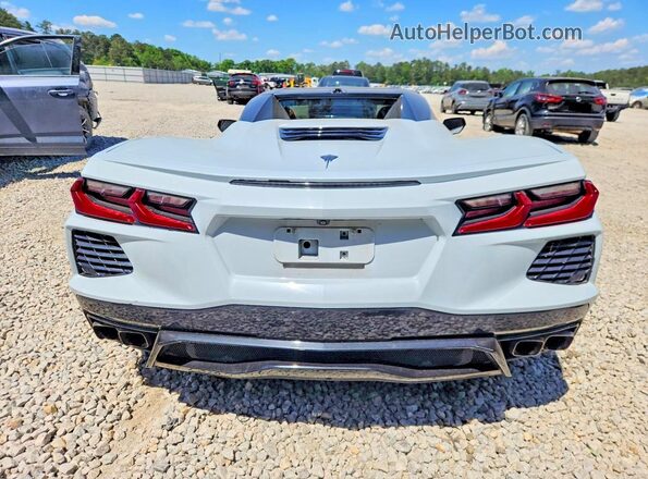 1G1YA3D44M5114518 2021 CHEVROLET CORVETTE Серый Вид сзади