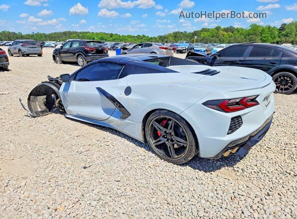 1G1YA3D44M5114518 2021 CHEVROLET CORVETTE Серый Задняя левая четверть