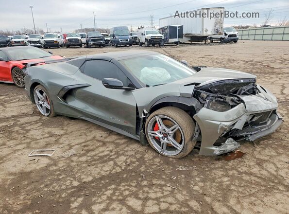 1G1YA3D45R5103938 2024 CHEVROLET CORVETTE Серый Передняя правая четверть