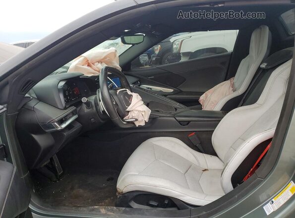 1G1YA3D45R5103938 2024 CHEVROLET CORVETTE Серый Вид салона спереди