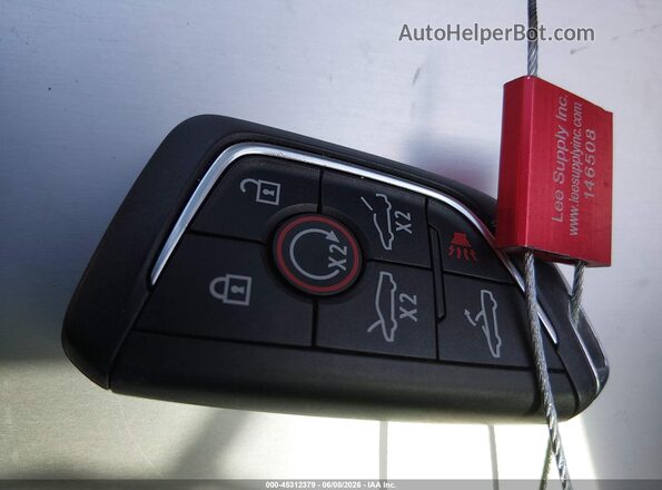 1G1YA3D45T5100903 2026 CHEVROLET CORVETTE Red Dashboard view