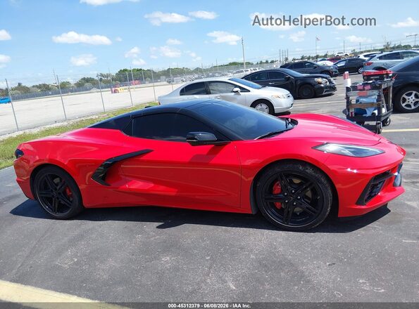 1G1YA3D45T5100903 2026 CHEVROLET CORVETTE Red Rear interior view