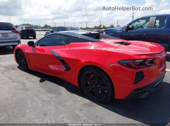 1G1YA3D45T5100903 2026 CHEVROLET CORVETTE Red Rear left