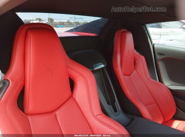 1G1YA3D45T5100903 2026 CHEVROLET CORVETTE Red VIN sticker view