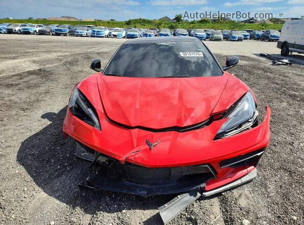 1G1YA3D46T5110730 2026 CHEVROLET CORVETTE Red Դիմացի տեսք