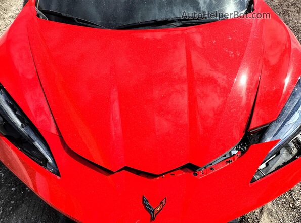 1G1YA3D46T5110730 2026 CHEVROLET CORVETTE Red Սալոնի հետևի տեսք