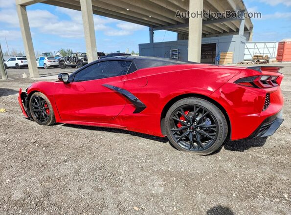1G1YA3D46T5110730 2026 CHEVROLET CORVETTE Red Հետևի ձախ