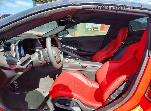 1G1YA3D46T5110730 2026 CHEVROLET CORVETTE Red Սալոնի դիմացի տեսք