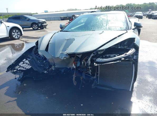 1G1YB2D40P5111790 2023 CHEVROLET CORVETTE Gray Widok z przodu
