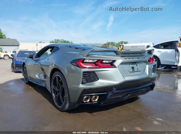 1G1YB2D40P5111790 2023 CHEVROLET CORVETTE Gray Tył lewy
