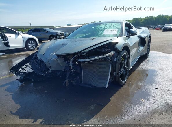 1G1YB2D40P5111790 2023 CHEVROLET CORVETTE Gray Przód lewy