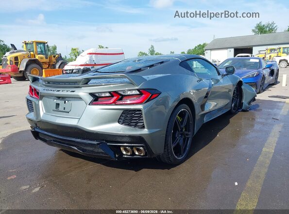 1G1YB2D40P5111790 2023 CHEVROLET CORVETTE Gray Tył prawy