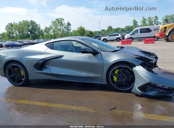 1G1YB2D40P5111790 2023 CHEVROLET CORVETTE Gray Widok wnętrza z tyłu