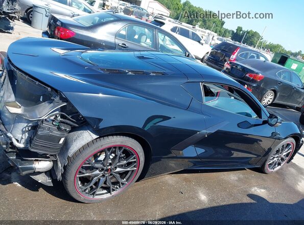 1G1YB2D41R5125717 2024 CHEVROLET CORVETTE Black Vista interior de 360 grados
