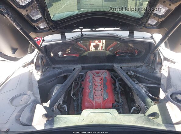 1G1YB2D42M5116758 2021 CHEVROLET CORVETTE Белый Вид сзади