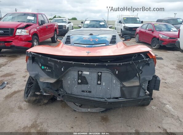 1G1YB2D44N5107058 2022 CHEVROLET CORVETTE Оранжевый 