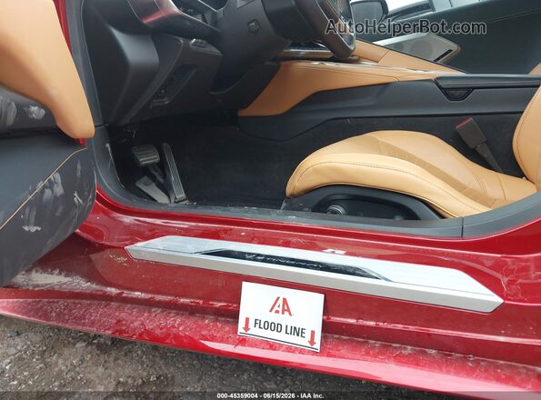 1G1YB2D44T5105811 2026 CHEVROLET CORVETTE Красный Вид спереди