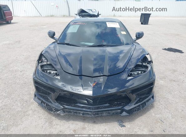 1G1YB2D49P5116244 2023 CHEVROLET CORVETTE Black Սալոնի հետևի տեսք