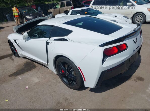 1G1YB2D71G5101070 2016 CHEVROLET CORVETTE White Trasero izquierdo