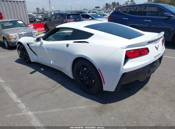 1G1YB2D72G5125877 2016 CHEVROLET CORVETTE White Rear left