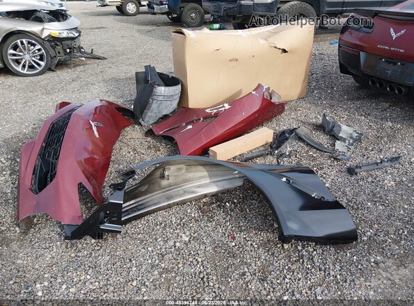 1G1YB2D7XK5105529 2019 CHEVROLET CORVETTE Burgundy Սարքավորումների վահանակի տեսք