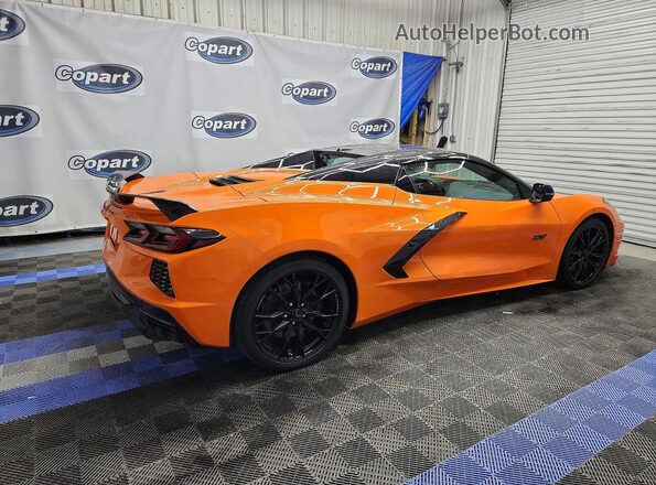 1G1YB3D41P5131701 2023 CHEVROLET CORVETTE Orange Tył prawy