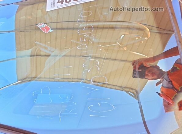 1G1YB3D41P5131701 2023 CHEVROLET CORVETTE Orange Widok naklejki z numerem VIN