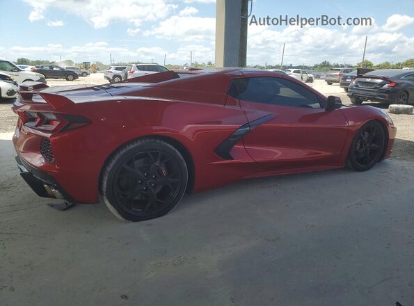 1G1YB3D47P5114496 2023 CHEVROLET CORVETTE Burgundy Հետևի աջ