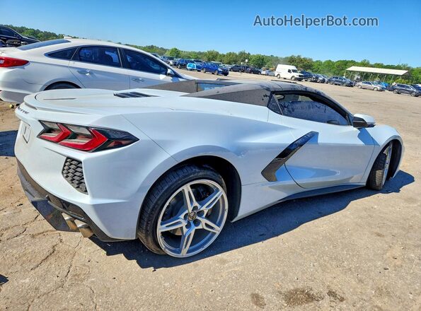 1G1YB3D48M5100022 2021 CHEVROLET CORVETTE Silver Tył prawy