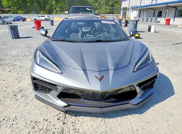 1G1YB3D48P5137723 2023 CHEVROLET CORVETTE Gray Widok z przodu