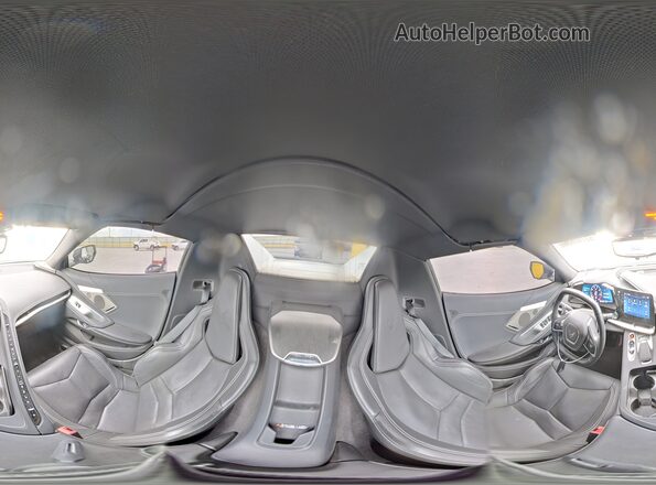 1G1YB3D48S5104357 2025 CHEVROLET CORVETTE Белый Панорамный вид салона 360°