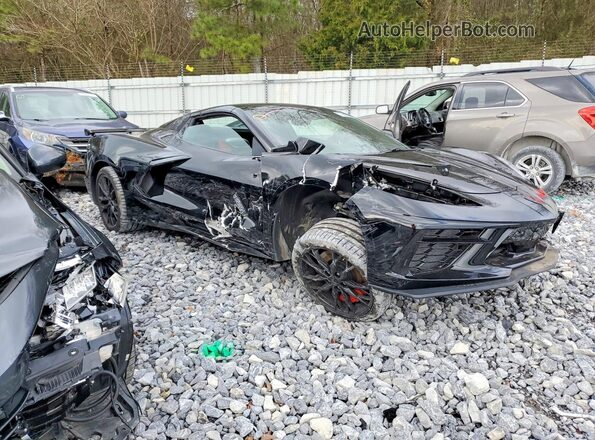 1G1YB3D49S5111348 2025 CHEVROLET CORVETTE Black Przód prawy