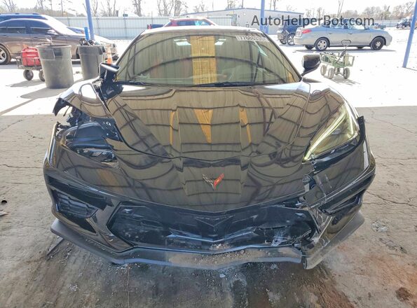 1G1YB3D49S5111348 2025 CHEVROLET CORVETTE Black Widok z przodu