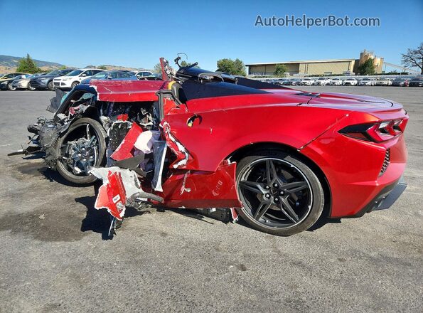 1G1YB3D4XP5134564 2023 CHEVROLET CORVETTE Red უკანა მარცხენა