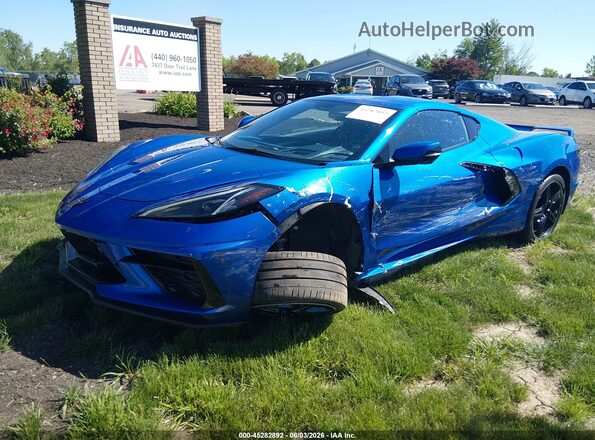 1G1YC2D42M5119186 2021 CHEVROLET CORVETTE Blue 