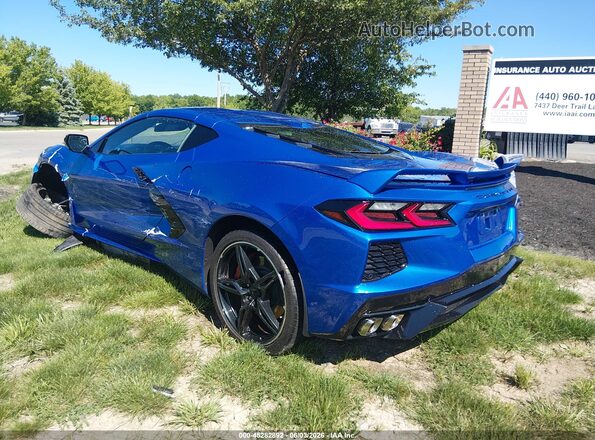 1G1YC2D42M5119186 2021 CHEVROLET CORVETTE Blue 