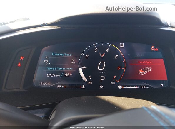 1G1YC2D42M5119186 2021 CHEVROLET CORVETTE Blue 