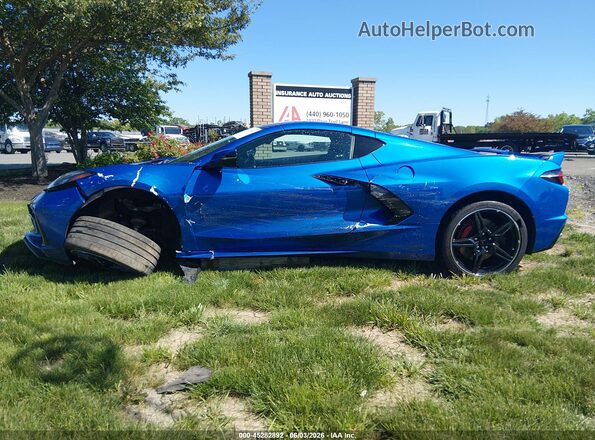 1G1YC2D42M5119186 2021 CHEVROLET CORVETTE Blue 