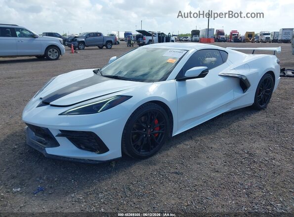 1G1YC2D42P5117037 2023 CHEVROLET CORVETTE White Przód lewy